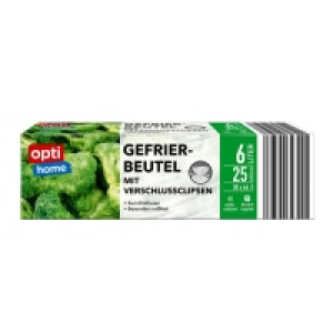 opti home Gefrierbeutel 1.29 €
