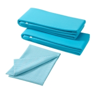Aldi Süd  tukan Bierbankauflagen-Set/Stretch-Hussen-Set