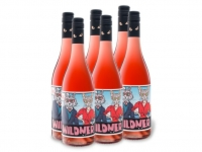 Lidl  6 x 0,75-l-Flasche Weinpaket Weingut Wildner Rosé QbA trocken, Roséwei