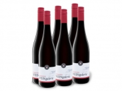 Lidl  6 x 0,75-l-Flasche Weinpaket WEINGALERIE Spätburgunder QbA trocken