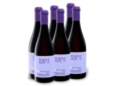 6 x 0,75-l-Flasche Weinpaket Purple Heron Südafrika Chenin Blanc trock