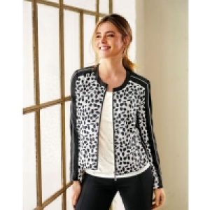 Damen-Jacke in Schwarz-Weiß-Optik 15.99 €