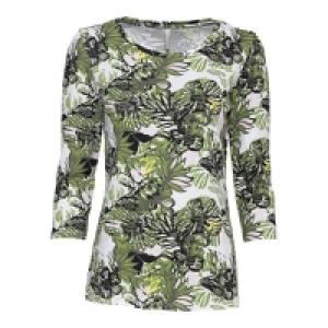 Damen-Shirt mit tropischem Muster 7.99 €