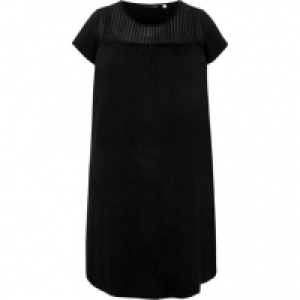Karstadt  Myline Kleid, Kurzarm, uni, Spitze, Große Größen, für Damen