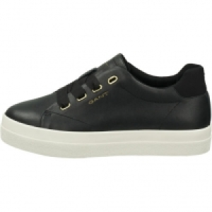 GANT Plateau-Sneaker, Logo-Prägung, breite Schnürung, für Damen