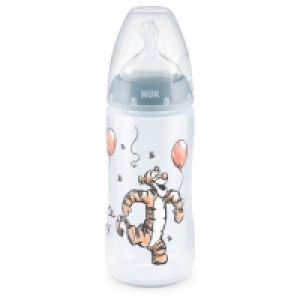 Nuk First Choice Plus Disney Winnie Babyflasche mit Trinksauger