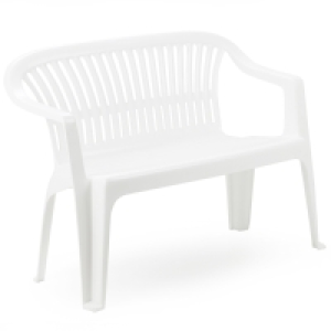 Gartenbank - weiß - stapelbar 24.00 €