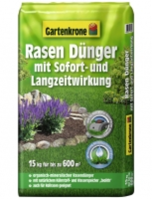 Hagebau  Rasendünger, 15 kg, für 600 m², schützt vor Nährstoffmangel