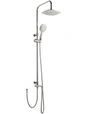 Überkopfbrause-Set »Tiara«, chromfarben/weiß, eckig, rund 49.99 €