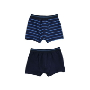 NKD  Jungen-Retroshorts mit kontrastfarbigem Streifen, 2er-Pack
