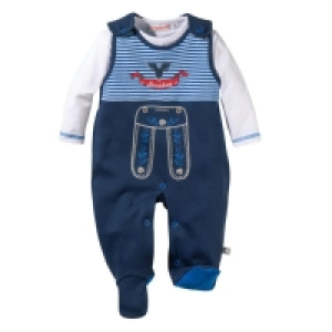 Baby-Jungen-Strampler-Set mit Baumwolle, 2-teilig 7.99 €
