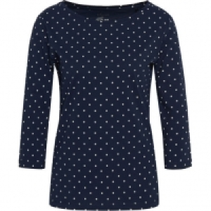 Karstadt  Adagio Shirt Ute, 3/4-Arm, Punkte, für Damen