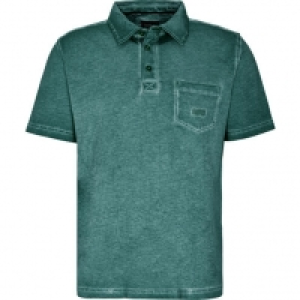 Karstadt  Globetrotter Poloshirt, Kurzarm, uni, für Herren
