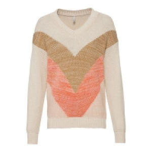 Damen-Pullover mit diagonalen Streifen 6.39 €