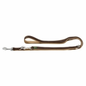 Fressnapf Hunter Hunter Führleine Neopren Braun/Beige 15 mm