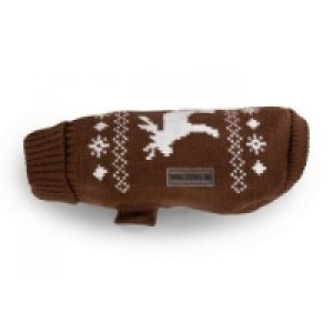 Wolters Strickpulli Elch Braun 20 cm