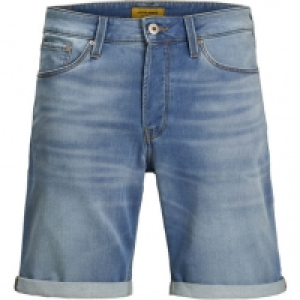Jack & Jones Jeansshorts Rick Icon GE 003 Zoll, Knopfleiste, 5-Pocket, fü