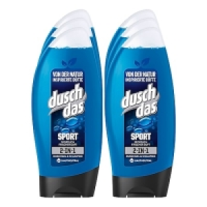 Duschdas Duschgel Sport 250 ml, 6er Pack 6.37 €