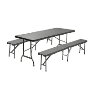 Giardino AY872 Kunststoff-Bierzeltgarnitur in Rattanoptik 99.99 €