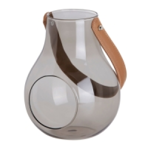 CASA Deco Glaswindlicht mit Henkel