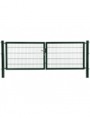 Doppeltor, System »Premium«, BxH: 325 x 120 cm, Stahl, grün