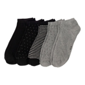 Herren-Sneaker-Socken, 5er-Pack 4.99 €