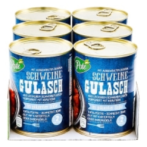 Pote Schweinegulasch 540 g, 6er Pack 15.29 €