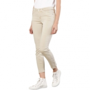 Mac 7/8-Jeans, Slim Fit, Saum-Reißverschlüsse, uni, für Damen