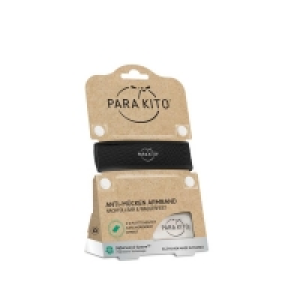 Parakito Anti-Mücken Armband, schwarz