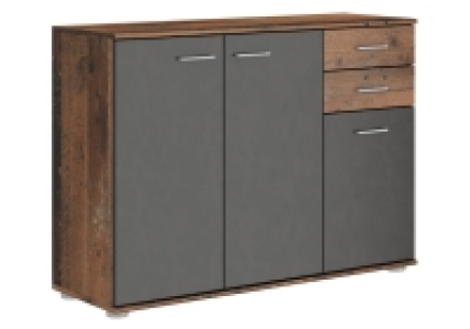 Kommode - Old Wood Vintage - anthrazit - 106 cm breit 74.00 €