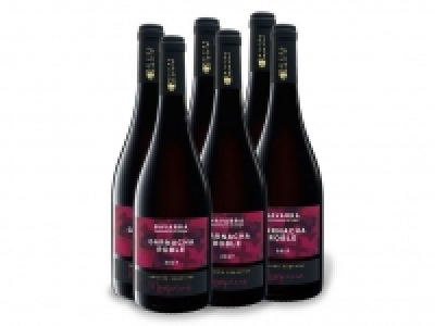 Lidl  6 x 0,75-l-Flasche Weinpaket Garnacha Roble Navarra DO trocken, Rotwei