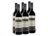 Lidl  6 x 0,75-l-Flasche Weinpaket Autentica Rioja DOC Reserva trocken, Rotw