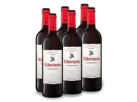 Lidl  6 x 0,75-l-Flasche Weinpaket Tempranillo Libertario Cosecha trocken, R