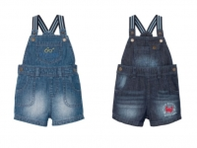 LUPILU® Baby Latzhose Jungen, elastische Träger, sietliche Knöpfung, r