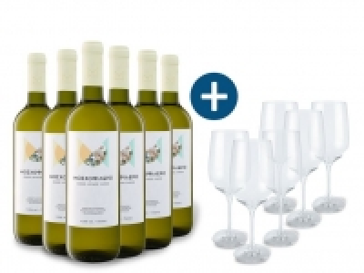 6 x 0,75-l-Flasche Weinpaket Moschofilero Peloponnese PGE trocken, Wei