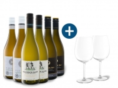6 x 0,75-l-Flasche Weinpaket Neuseelands Sauvignon Blanc Welt mit 2er