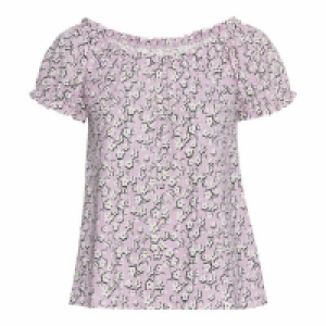 Damen-T-Shirt mit elastischem Ausschnitt 5.99 €