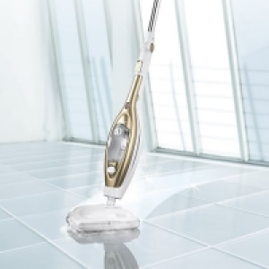 CLEANmaxx Dampfbesen mit Gelenk 1300W gold/weiß 49.99 €