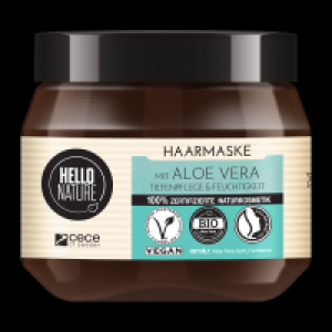 Hello Nature Haarmaske Aloe Vera Tiefenpflege & Feuchtigkeit
