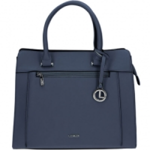 L.CREDI Henkeltasche, Uni, Logo-Anhänger, für Damen