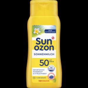 Rossmann Sunozon Sonnenmilch LSF 50