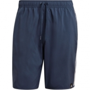 Karstadt  adidas Badeshorts Classic 3-Streifen, Kordelzug, Taschen, schnelltro