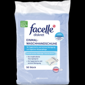 Facelle Diskret Einmalwaschhandschuhe