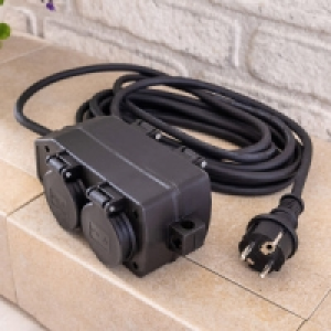 Norma Powertec Electric 4-fach-Powerblock mit Kabel ca. 5 m