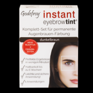 Rossmann Godefroy Instant Eyebrow Tint Komplett-Set für permanente Augenbauen-Färbung du