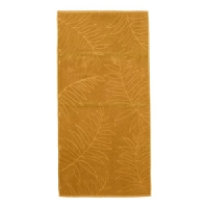 Duschtuch mit Blätter-Muster, ca. 70x140cm 3.83 €