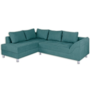 Ecksofa - türkis - Federkern - Microfaser 449.00 €