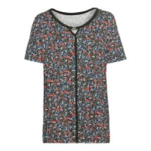 Damen-T-Shirt mit Schlüsselloch-Ausschnitt 6.99 €