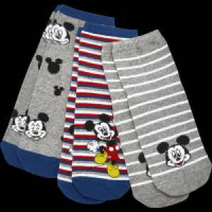 Ideenwelt 3er-Set Disney Mickey and Friends Sneaker Socken, 31/34