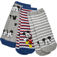 Rossmann Ideenwelt 3er-Set Disney Mickey and Friends Sneaker Socken, Gr. 27/30